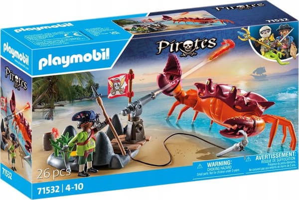 Playmobil Pirates Jättekrabbstrid 71532