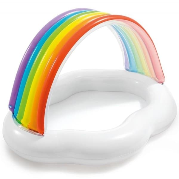 Rainbow-suihkuallas katolla 142x119cm