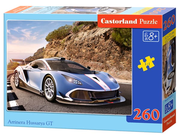 Pussel med 260 bitar. Arrinera Hussarya GT
