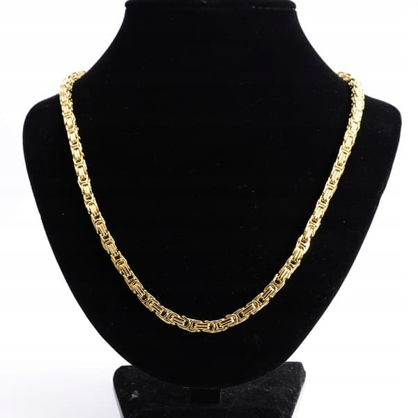 KEDJA Guld Herrkedja Royal Diamond + GRATIS