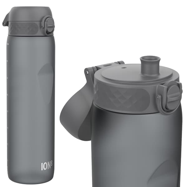 ION8 BPA-vapaa pullo I8RF1000GRY harmaa