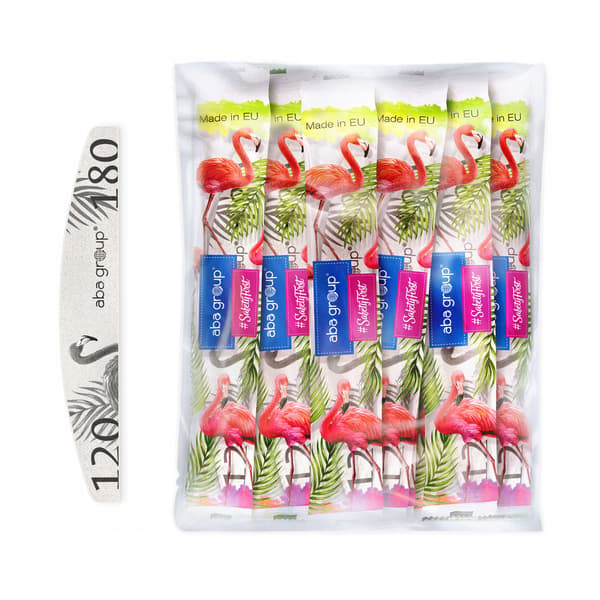 Nagelfil 120/180 Safe Crescent Pack Aba Group 100 st