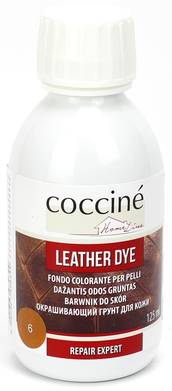 Læder- og tekstilfarve - COCCINE LÆDERFARVE 125 ml sort