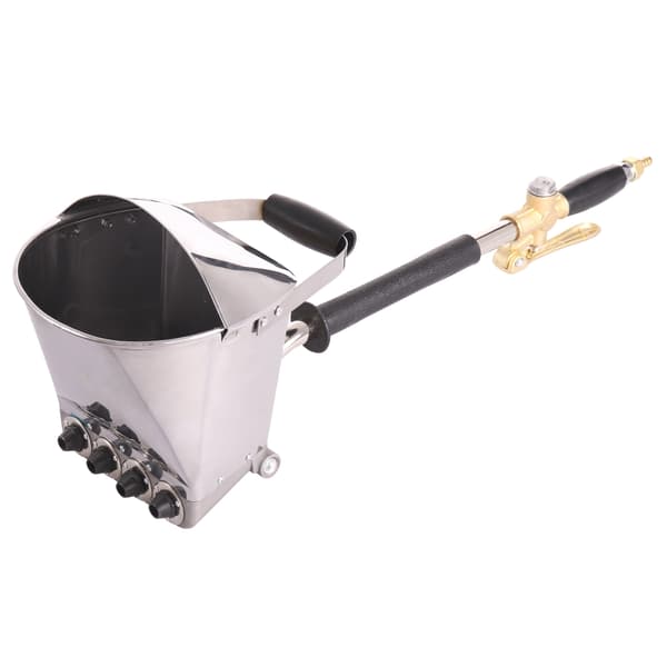 PNEUMATISK PUTSMASKIN D011C med lock + 8 munstycken