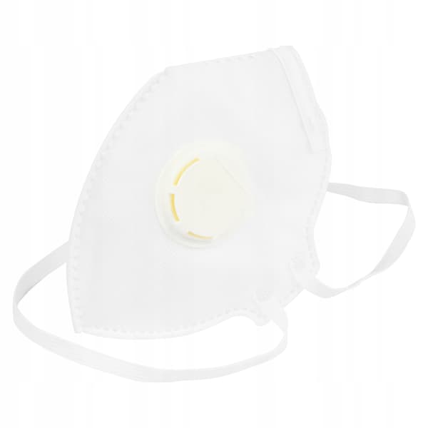 Skyddsmask mot damm med ventil FFP1 (20-pack) Vorstahl
