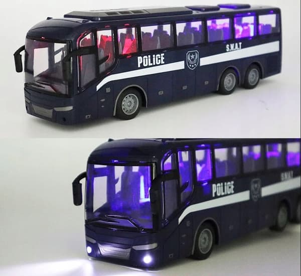 Fjärrstyrd polisbuss QH866-4