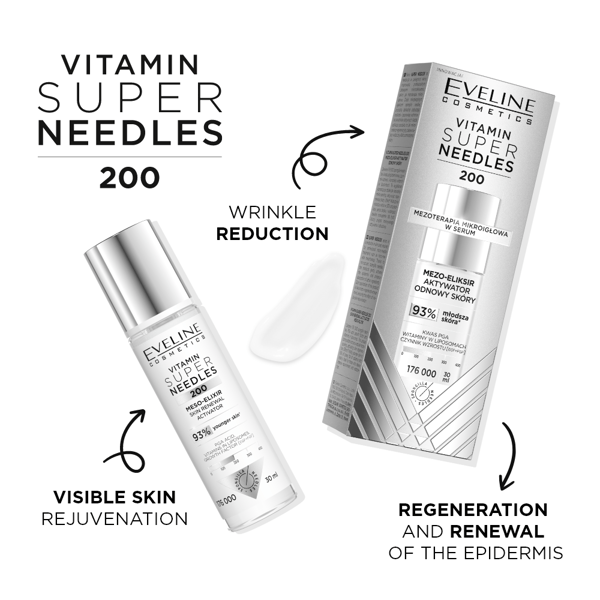 Vitamin 200 Meso-elixir, hudfornyelsesaktivator
