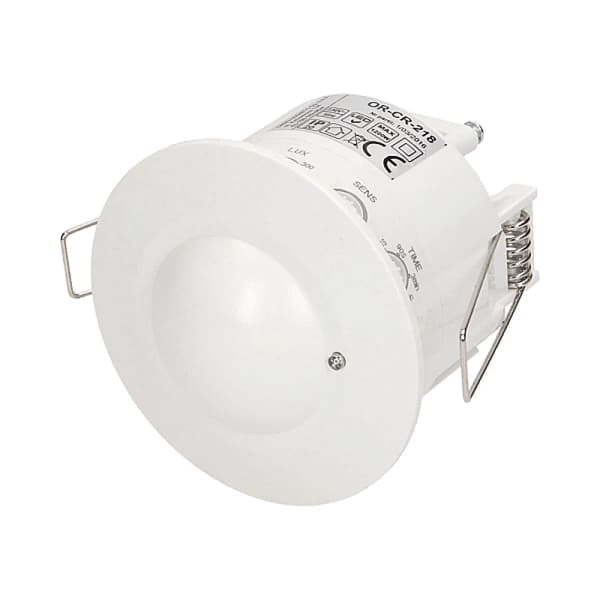 Mikrovågsrörelsesensor för undertak LED 360° 1200W Infälld