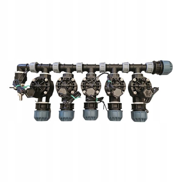Rain Bird 5-stationssæt: Manifold med kompressor, TM2, bundkar, PE 25