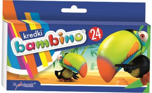 BAMBINO farveblyanter. 24 farver