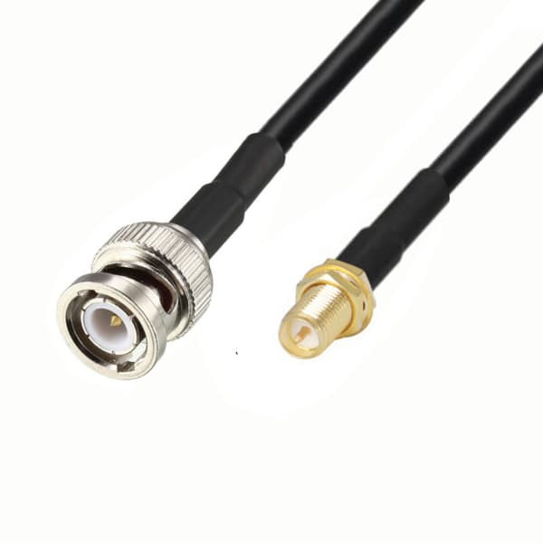 Antennekabel BNC-stik / SMA-RP-hunstik RF5 3m