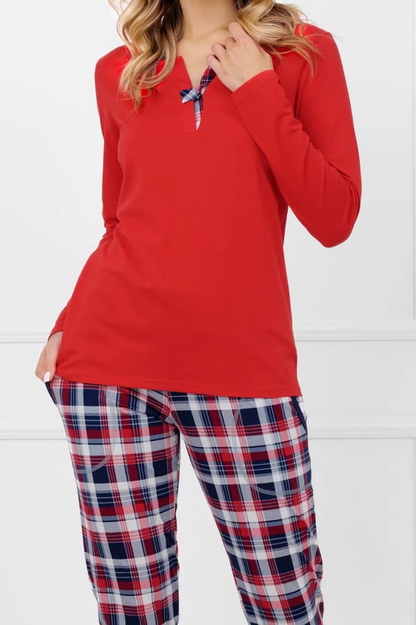 Rugia dampyjamas långärmad, långbyxor M