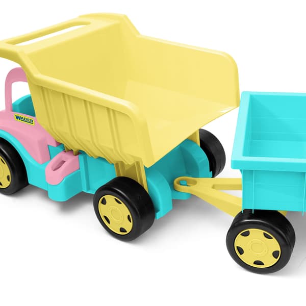 Jättedumper i rosa och krämfärgad 65020