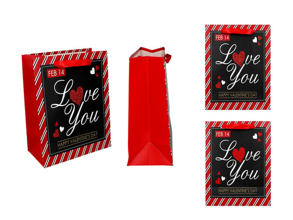 Lille gavepose - Valentinsdag (1 af 4 designs)