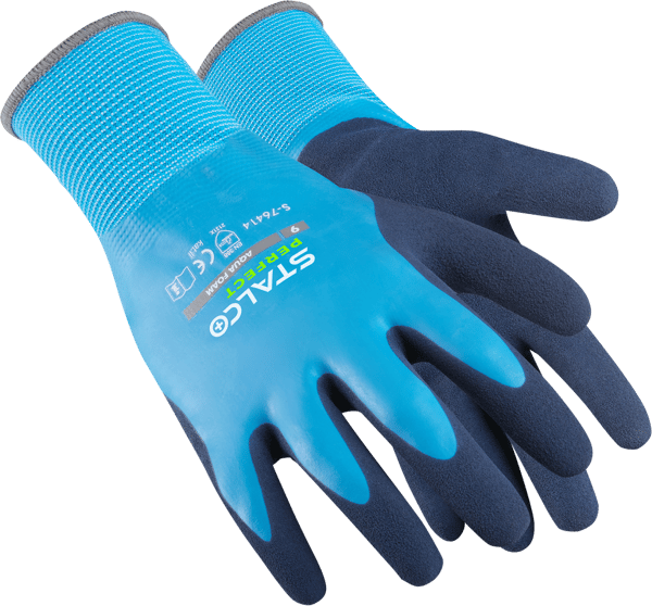 Stalco Aqua skumnylonhandskar 10"