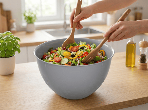 PLASTKÖKSSKÅL 14,5 CM 750 ML GRÅ - BEN