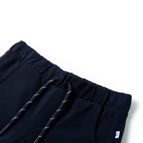 Barnshorts med dragsko, marinblå, 140