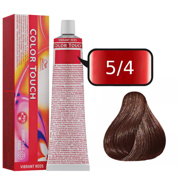Wella Color Touch Färg 60 ml 5/4