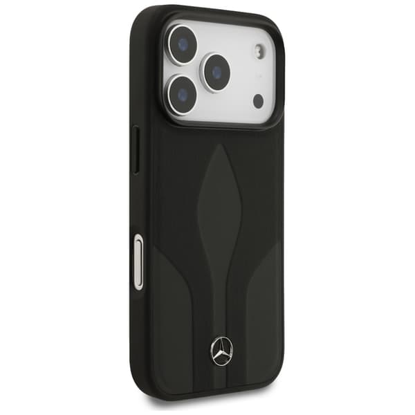 Mercedes The Move MagSafe-etui i læder til iPhone 17 Pro, sort