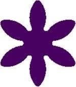 Dekorativ stans - Blomma 7,6 cm