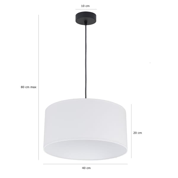 Tornado AD1 lampa vit