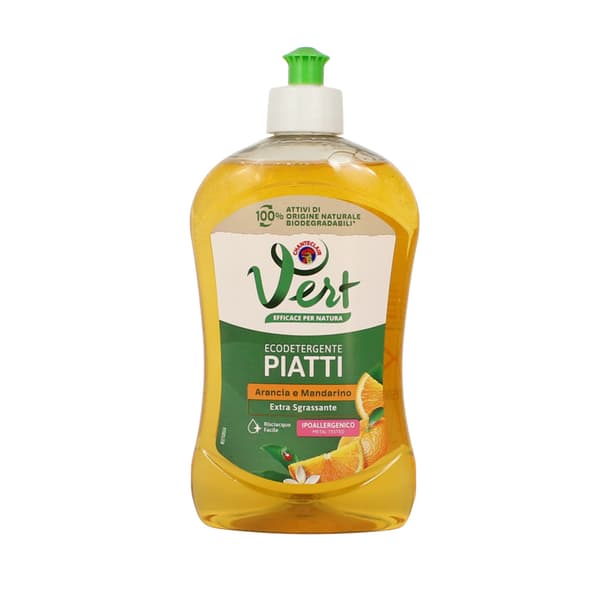 Vert Piatti Arancia e Mandarino diskmedel 500ml - ChanteClar
