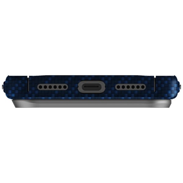 UNIQ Keva EDGE MagSafe-etui til iPhone 17 Pro Max, blå