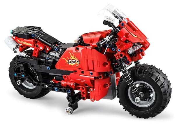 CADA Fjernstyret Motorcykel 2.4G 484-delt Sæt