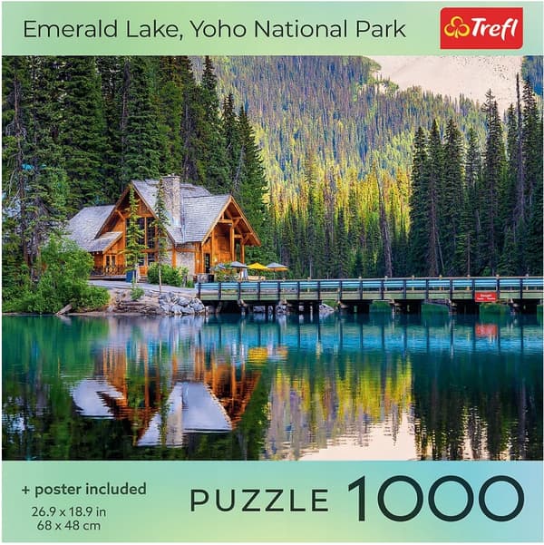 PUZZLE 1000 USA COLLECTION EMERALD LAKE YOHO 99281