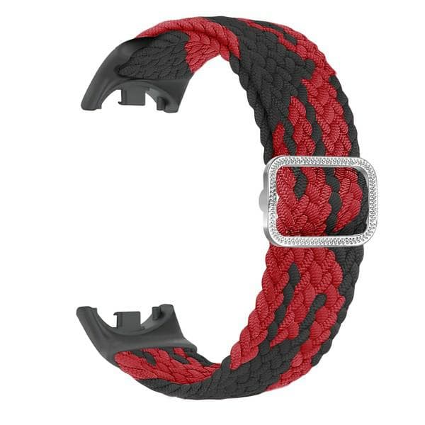 Beline Nylonrem til Mi Band 9/8 Sort og Rød