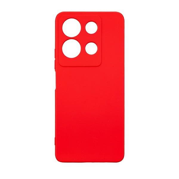 Beline-silikonikuori Infinix Note 30:lle, punainen