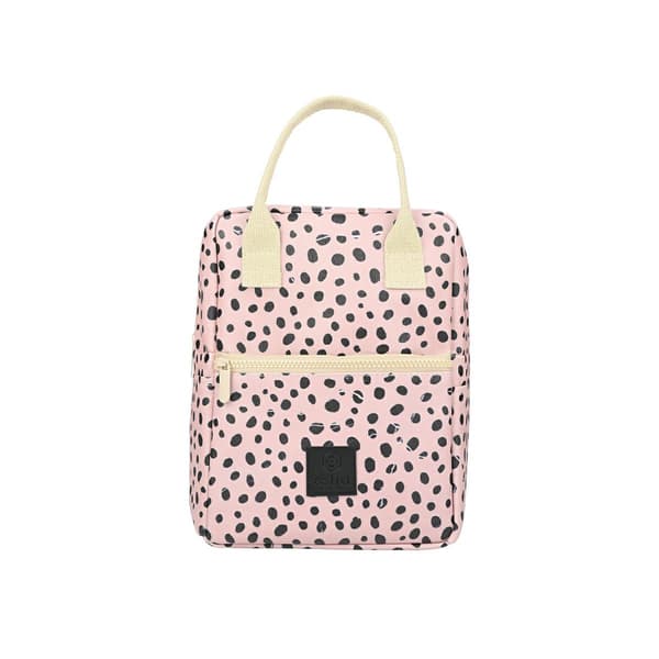 7L Leopardgrön matväska