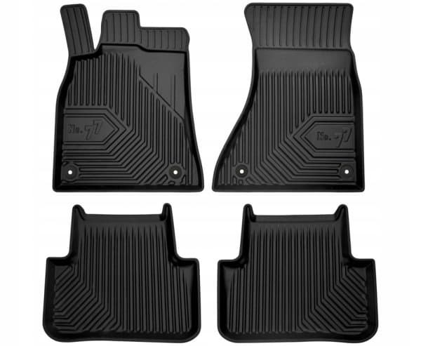 AUDI A4 B8 2007-2015 MÅTTER, DØRMÅTTER, GUMMIDØRMÅTTER, BAKKER 77