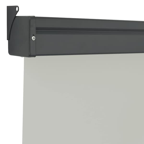 vidaXL sidemarkise til balkon 120 x 250 cm grå