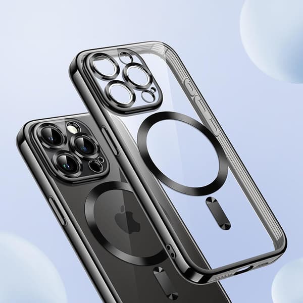 iPhone 16 Pro cover, Electro MagSafe, sort + skærmbeskytter