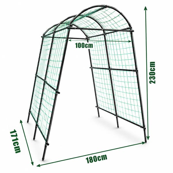 Stor PERGOLA BÅGE 181x110-160x230cm
