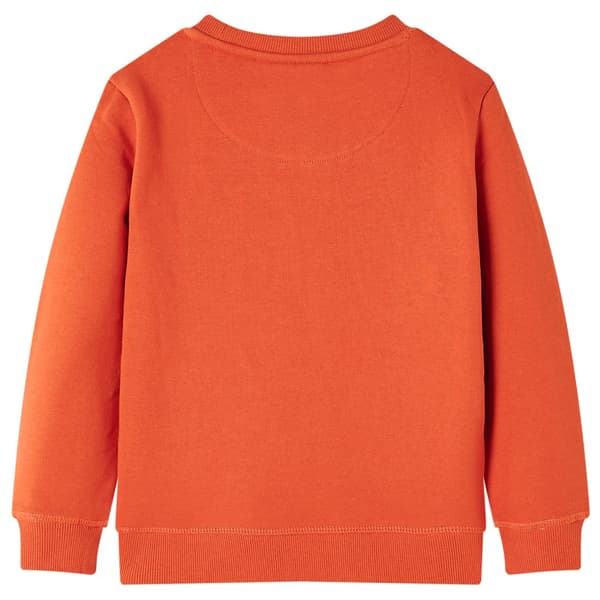 Børnesweatshirt, orange, 116
