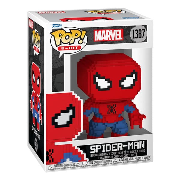 Funko POP Marvel 1387 Spider-Man 8-bit samlarfigur