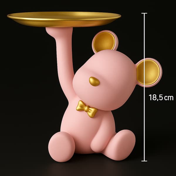 BAMSE 2 MED LYSERØD BAKKE
