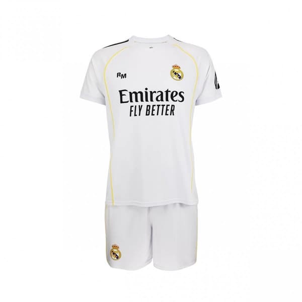 Real Madrid tröja shorts junior Mbappé box RM25B1 152 vit