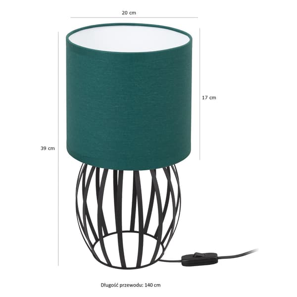 Tornado ASBZN-lampa grön