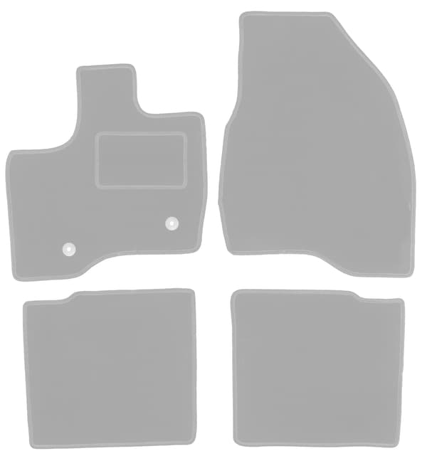 Grå bilmattor för: Ford Explorer MK5 SUV (2010-2019)