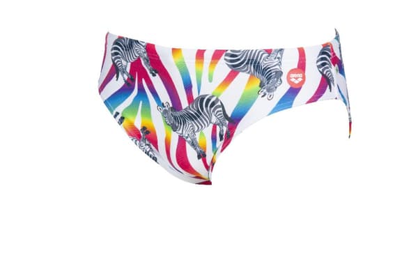 Arena Crazy Zebras Provenza herrbaddräkt zebra multicolor D8