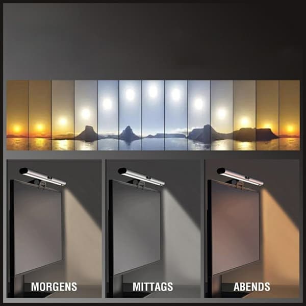 4smarts LightBar hopeinen näyttölamppu