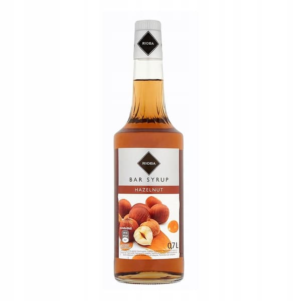 Hasselnøddesirup med bartender 700ml - Rioba