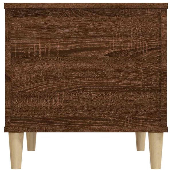 vidaXL Soffbord brun ek 60x44,5x45 cm