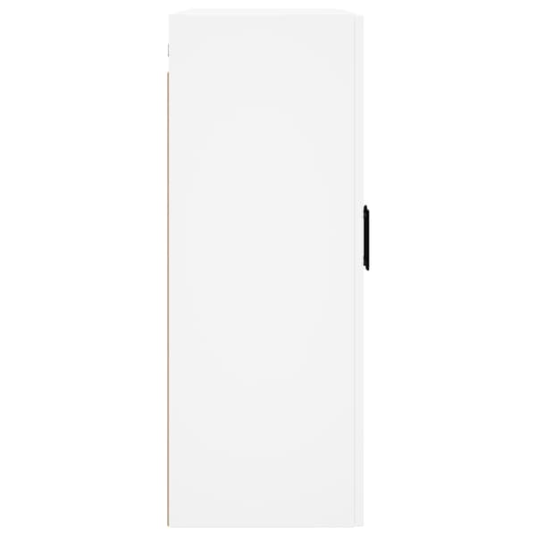 vidaXL Väggskåp vit 69,5x34x90 cm