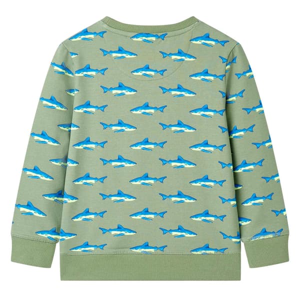 Børnesweatshirt, lys khaki, 104