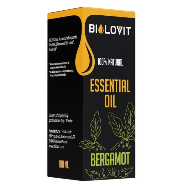 Bilovit - Bergamott eterisk olja 100ml