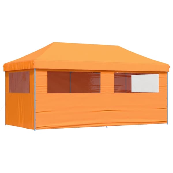 vidaXL 4-vægs pop-up festtelt orange